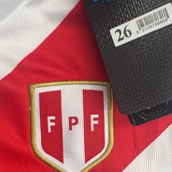 Sporto White and Red Kids Soccer Jersey Jerseys